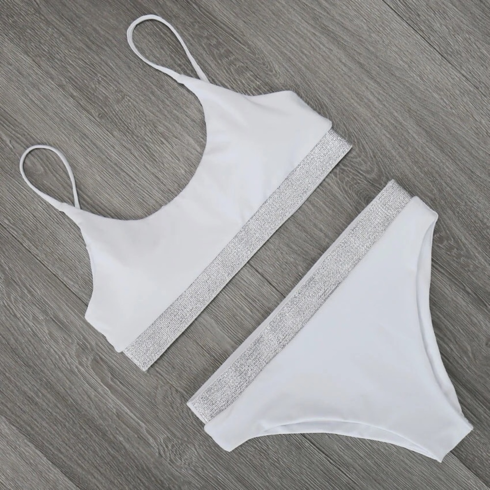 White High Waist Bikini - Picture 3 of 4